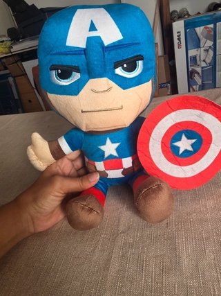Peluche Capitán América Marvel grande – Nuevo
