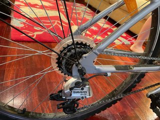 Bicicleta B'twin Aluminio Adulto Gris