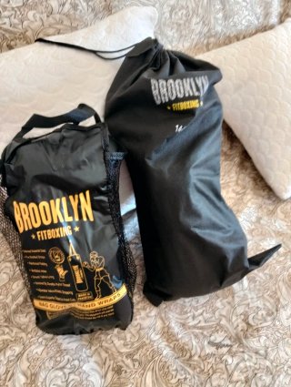 2 Pares Guantes Boxeo Brooklyn Fitboxing Negros