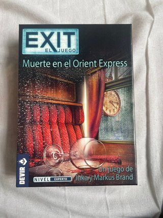 Juego de mesa Exit: Muerte en el Orient Express