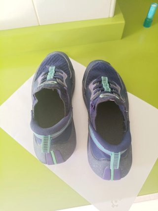 Zapatillas Deportivas Azul y Turquesa