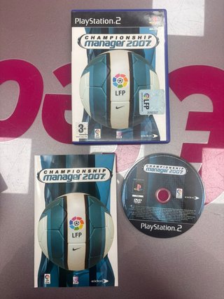 Videojuego PS2 manager 2007 ps2