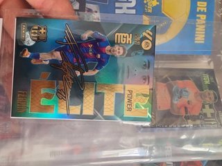 Carta Fermín FC Barcelona Panini Élite