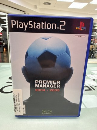 Videojuego PS2 Premier manager 2004-2005