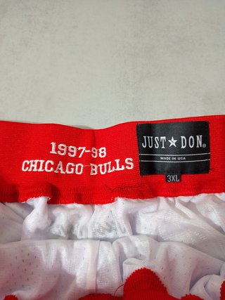 Pantalon baloncesto NBA Chicago Bulls talla 3XL