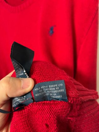 Jersey Polo Ralph Lauren Rojo