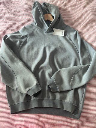 Sudadera Pull&Bear Gris Talla S. Con etiquetas