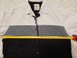 Camisa de hombre manga corta