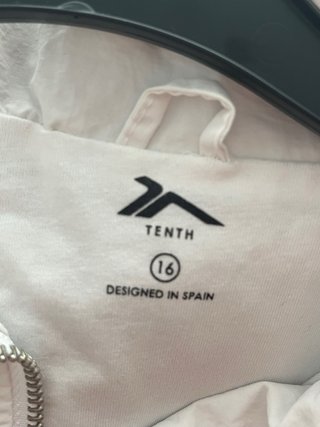 Chaqueta de chándal Tenth blanca