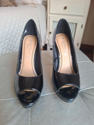 Zapatos de tacón con plataforma Marypaz. Tacón 12c