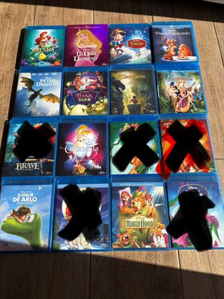 Películas Disney Blu-ray Colección Variada