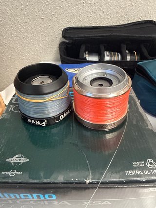 Shimano Ultegra XSA 10000 con 3 bobinas y funda