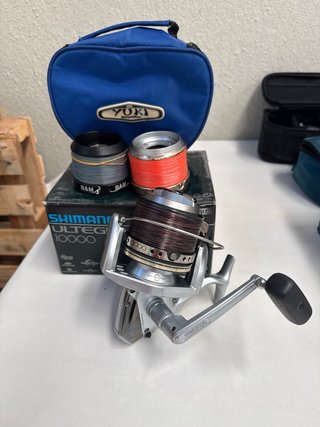 Shimano Ultegra XSA 10000 con 3 bobinas y funda