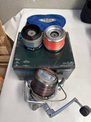 Shimano Ultegra XSA 10000 con 3 bobinas y funda