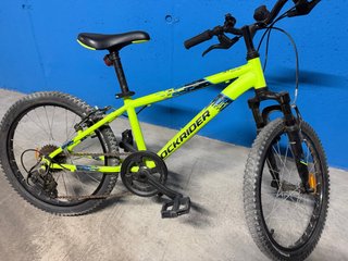 Bicicleta Infantil Rockrider Verde