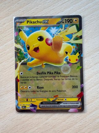 Pikachu Ex 190 30th Celebration - Pokémon TCG