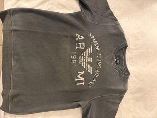 Sudadera Armani Jeans AJ Milano Talla M