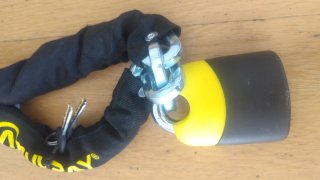 Candado Antirrobo Moto Auvray K Bloc 120