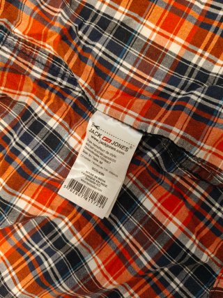 Camisa de cuadros hombre