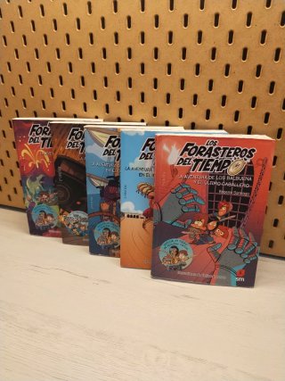 Los forasteros del tiempo 2,3,4,5 y 6