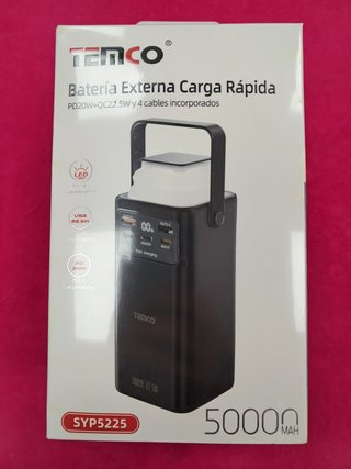 Cargador Powerbank Temco 50000mah(precintado)