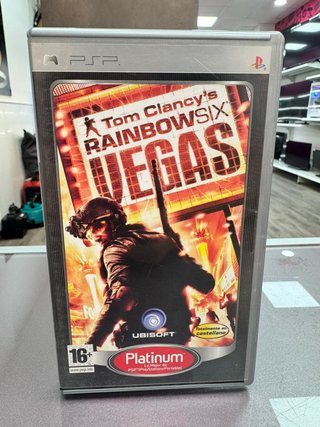 Videojuego PSP tom clancys rainwow six vegas psp
