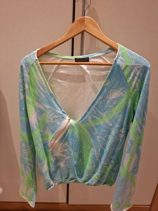 Camiseta Custo Manga Larga Mujer Talla 2