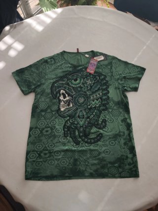 Camiseta Ay Güey Verde Talla M