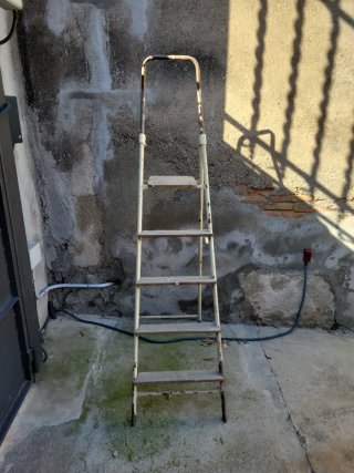 Escalera Vintage de Metal