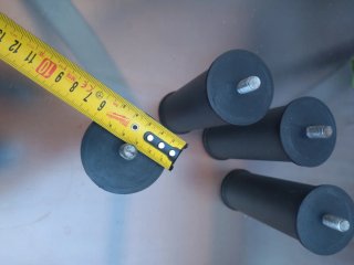 Patas para somier/canapé (4 unidades)