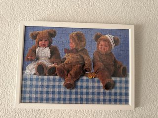 Cuadro de Puzzle con Bebés