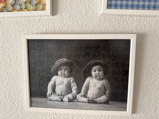 Cuadro de Puzzle con Bebés