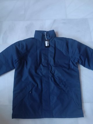 Parka de invierno azul