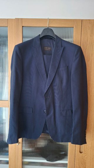 Traje Zara Azul Talla 54