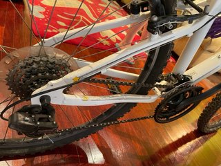 Bicicleta Montaña B'Twin Rockrider 5.1 Blanca