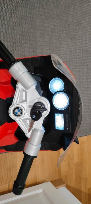 Moto Eléctrica Infantil BMW K1300S Rojo