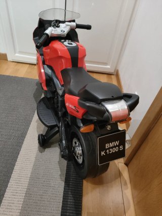 Moto Eléctrica Infantil BMW K1300S Rojo