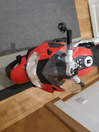 Moto Eléctrica Infantil BMW K1300S Rojo