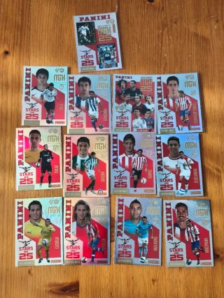 Pack 13 Cartas Stars on 25 Megacracks