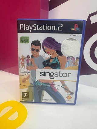 Videojuego PS2 singstar