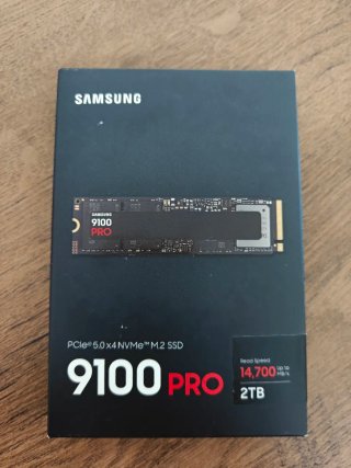 SSD Samsung 9100 Pro 2TB PCIe 5.0