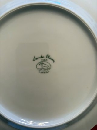 Vajilla Santa Clara 70 Piezas Porcelana Oro
