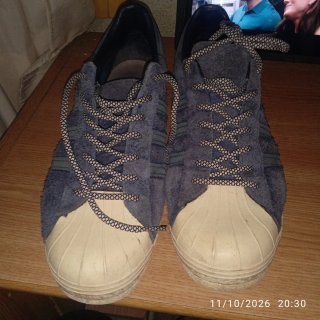 Zapatillas Adidas Superstar Azul Talla 46