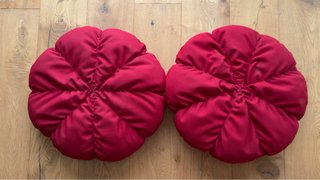 2 Cojines SANCAL Diseño Rojo