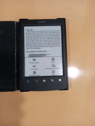 Lector de libros electrónicos Sony PRS-T2