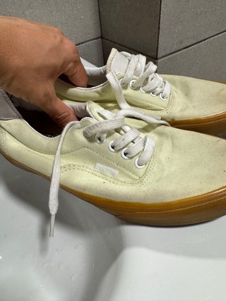 Zapatos Vans Marrones y Amarillos