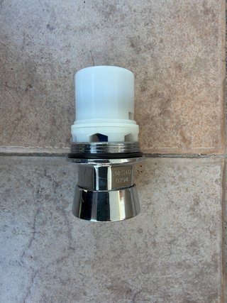 Conjunto Grifo Presto Plata y Blanco