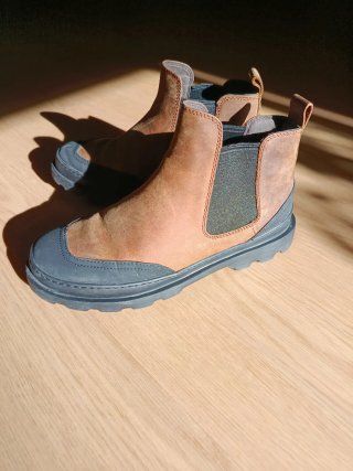 Botines Camper Brutus Talla 38 Marrones y negros