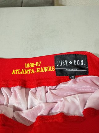Pantalon de baloncesto NBA Atlanta Hawks talla 2XL