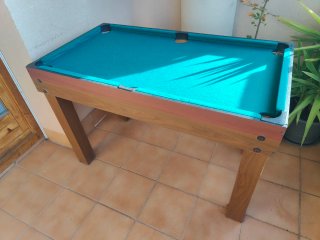 Futbolín y Billar 2 en 1